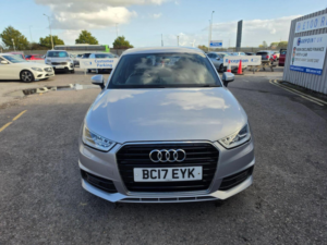 2017 Audi A1 1.4 Tfsi S Line Sportback Euro 6 (s/s) 5dr in Silver — image 2