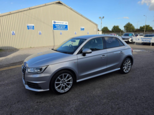 2017 Audi A1 1.4 Tfsi S Line Sportback Euro 6 (s/s) 5dr in Silver — image 3
