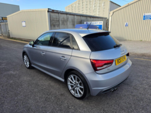 2017 Audi A1 1.4 Tfsi S Line Sportback Euro 6 (s/s) 5dr in Silver — image 4