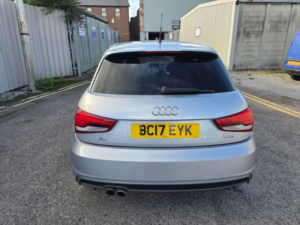 2017 Audi A1 1.4 Tfsi S Line Sportback Euro 6 (s/s) 5dr in Silver — image 5
