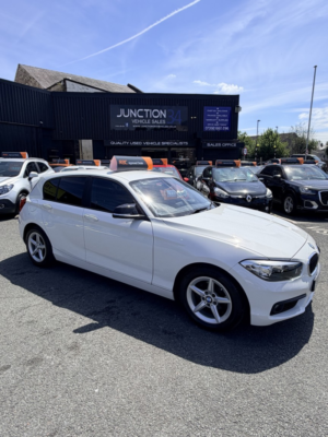 2016 BMW 1 Series 1.5 116d Ed Plus 5-Door in White — image 4