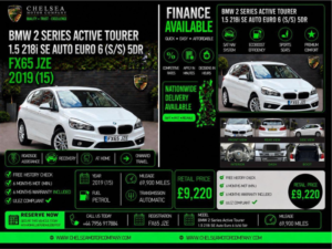 2015 BMW 2 Series Active Tourer 1.5 218i Se Auto Euro 6 (s/s) 5dr in Other — image 2