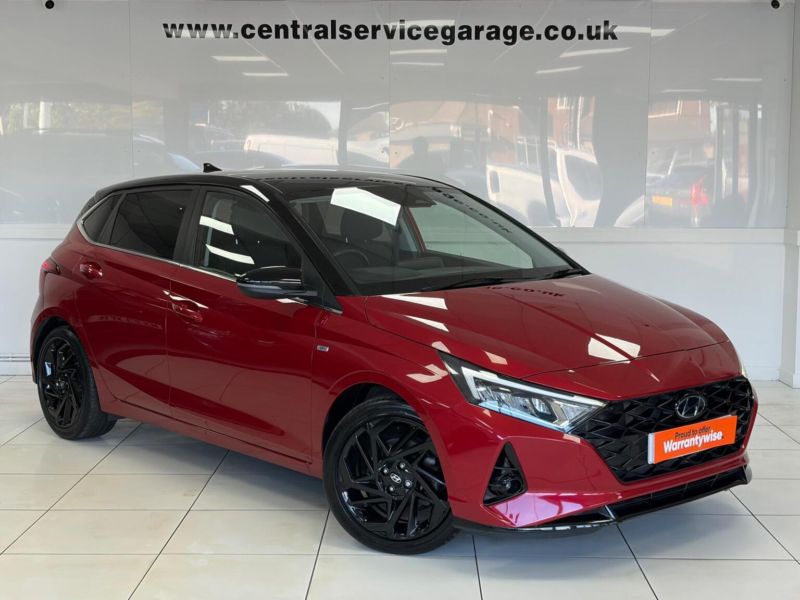 2021 Hyundai I20 1.0 T-Gdi Mhev Ultimate Euro 6 (s/s) 5dr in Red — image 1
