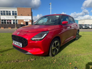 2024 Suzuki Swift 1.2 Mhev Ultra Hatchback 5dr Petrol Hybrid CVT Euro 6 (s/s) (82 Ps) in Red — image 3