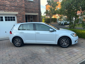 2018 Volkswagen Golf 1.5 Tsi Evo Se Hatchback 5dr Petrol Manual Euro 6 (s/s) (130 Ps) in Silver — image 2