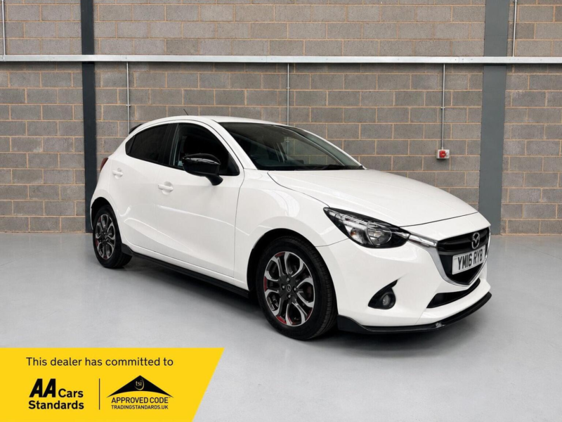 2016 Mazda Mazda2 1.5 Skyactiv-G Sport Black Euro 6 (s/s) 5dr in White — image 1