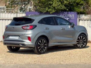 2022 Ford Puma 1.0t Ecoboost Mhev St-Line Vignale SUV 5dr Petrol Hybrid Dct Euro 6 (s/s) (155 Ps) in Silver — image 5