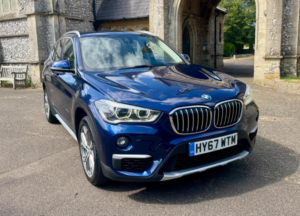 2017 BMW X1 2.0 20i Xline Auto Xdrive Euro 6 (s/s) 5dr in Blue — image 3