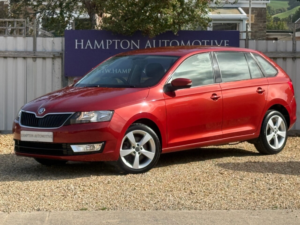 2015 Skoda Rapid Spaceback 1.2 Tsi Se Tech Hatchback 5dr Petrol Manual Euro 6 (s/s) (110 Ps) in Red — image 3
