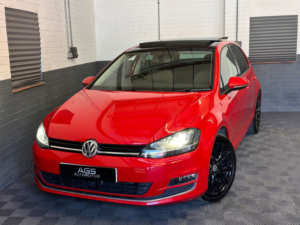 2014 Volkswagen Golf 2.0 Tdi Bluemotion Tech Gt Hatchback 5dr Diesel DSG Euro 5 (s/s) (150 Ps) in Red — image 3