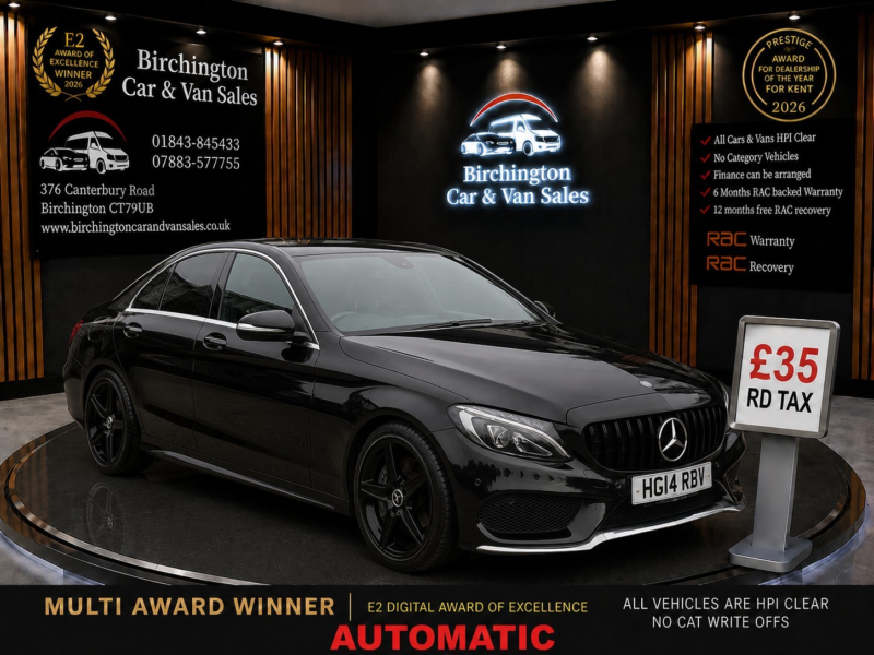 2014 Mercedes-Benz C Class 2.1 C220 Bluetec Amg Line in Black — image 1