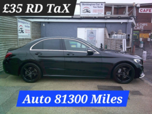 2014 Mercedes-Benz C Class 2.1 C220 Bluetec Amg Line in Black — image 2