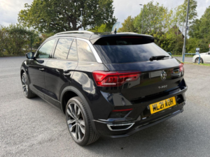 2021 Volkswagen T-Roc 1.5 Tsi Evo R-Line Euro 6 (s/s) 5dr in Black — image 4