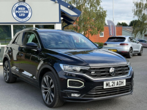 2021 Volkswagen T-Roc 1.5 Tsi Evo R-Line Euro 6 (s/s) 5dr in Black — image 5