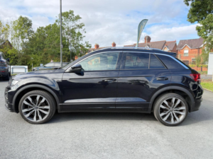 2021 Volkswagen T-Roc 1.5 Tsi Evo R-Line Euro 6 (s/s) 5dr in Black — image 6
