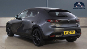 2020 Mazda Mazda3 2.0 Skyactiv-X Mhev Sport Lux Euro 6 (s/s) 5dr in Grey — image 3