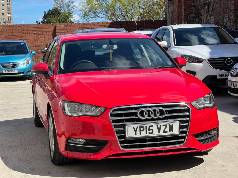 2015 Audi A3 1.4 Tfsi Sport Sportback Euro 6 (s/s) 5dr in Red — image 1
