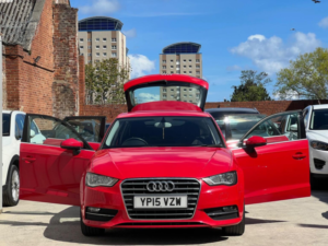 2015 Audi A3 1.4 Tfsi Sport Sportback Euro 6 (s/s) 5dr in Red — image 5