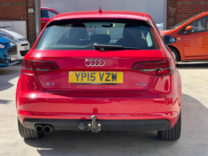 2015 Audi A3 1.4 Tfsi Sport Sportback Euro 6 (s/s) 5dr in Red — image 6