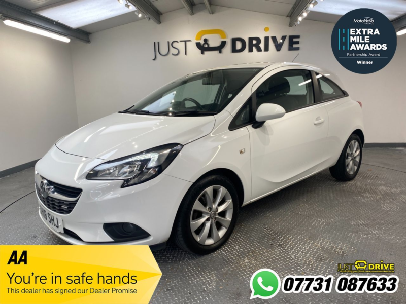 2018 Vauxhall Corsa 1.4i Ecotec Energy Hatchback 3dr Petrol Manual Euro 6 (a/c) (75 Ps) in White — image 1