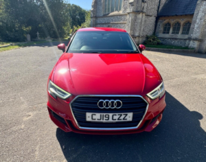 2019 Audi A3 1.5 Tfsi Cod 35 S Line Sportback S Tronic Euro 6 (s/s) 5dr in Red — image 3