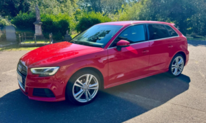 2019 Audi A3 1.5 Tfsi Cod 35 S Line Sportback S Tronic Euro 6 (s/s) 5dr in Red — image 4