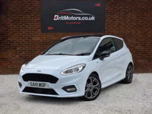 2018 Ford Fiesta 1.0 T Ecoboost St-Line in White — image 4