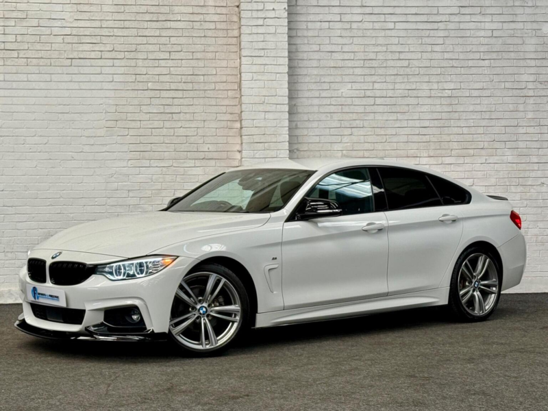 2016 BMW 4 Series Gran Coupe 2.0 420i M Sport Auto Euro 6 (s/s) 5dr in White — image 1