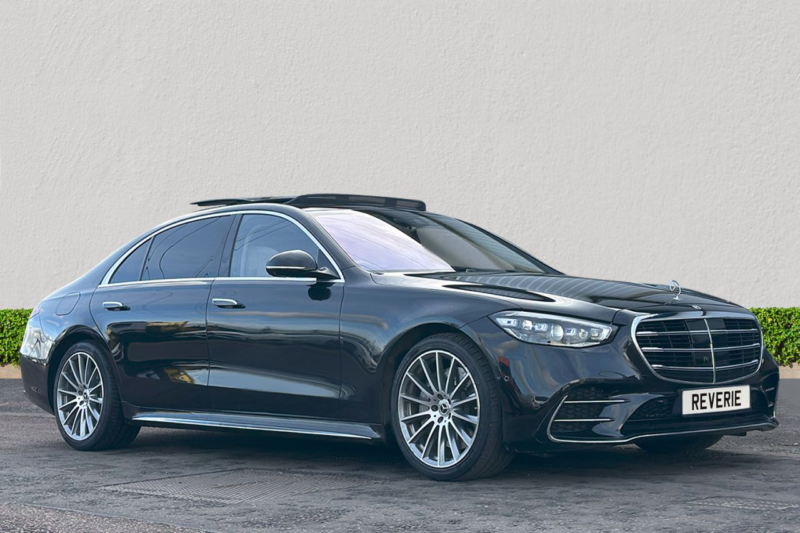 2022 Mercedes-Benz S Class 3.0 S580el 22kwh Amg Line (premium Plus, Executive) Saloon 4dr Petrol Plug-In Hybrid G-Tronic+ Euro 6 (s/s) (510 Ps) in Black — image 1