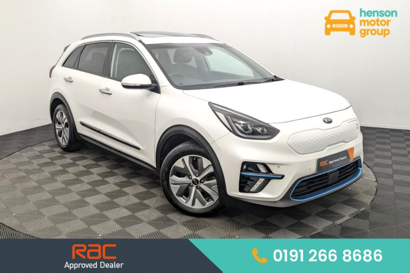 2021 Kia Niro 64kwh 4+ SUV 5dr Electric Auto (201 Bhp) in White — image 1