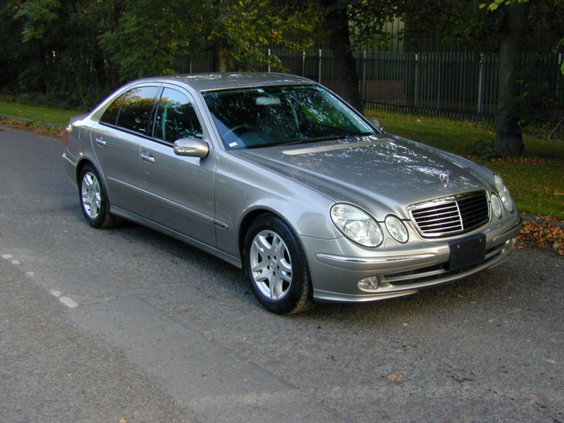 2004 Mercedes-Benz E Class Ref 8374 - Sale Agreed Awaiting Uk Registration - Mercedes Benz W211 E Class E240 Saloon Ex Japan in Silver — image 1