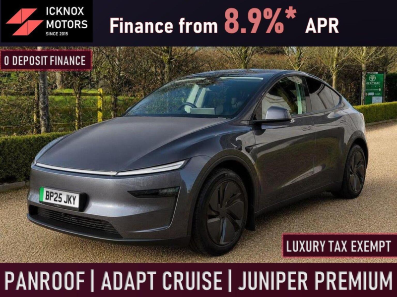2025 Tesla Model Y 84.7kwh Long Range Auto Rwd 5dr in Grey — image 1