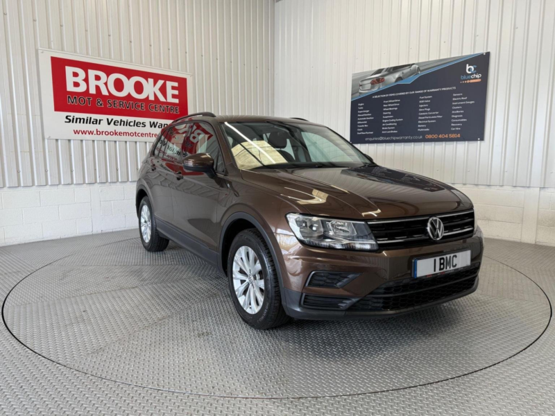 2017 Volkswagen Tiguan 1.5 Tsi Evo S Euro 6 (s/s) 5dr in Brown — image 1