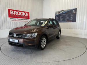 2017 Volkswagen Tiguan 1.5 Tsi Evo S Euro 6 (s/s) 5dr in Brown — image 3
