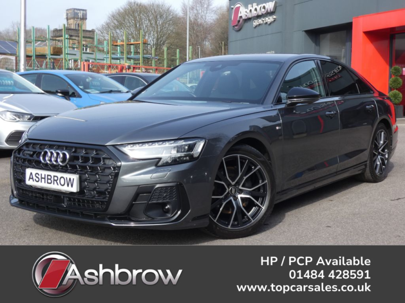 2023 Audi A8 3.0 Tdi V6 50 Quattro Black Edition Mhev 4d Tiptronic 282 S/s in Grey — image 1