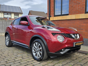 2015 Nissan Juke 1.2 Dig-T Tekna in Red — image 3