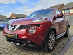 2015 Nissan Juke 1.2 Dig-T Tekna in Red — image 5