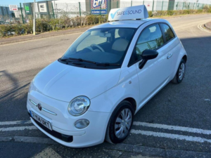 2014 Fiat 500 1.2 Pop Euro 6 (s/s) 3dr in White — image 3