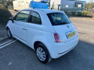 2014 Fiat 500 1.2 Pop Euro 6 (s/s) 3dr in White — image 4