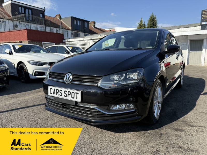 2017 Volkswagen Polo 1.2 Tsi Blue Motion Verified Miles Fresh Importfinance Avb in Black — image 1