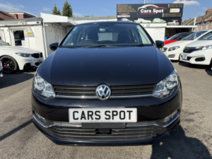 2017 Volkswagen Polo 1.2 Tsi Blue Motion Verified Miles Fresh Importfinance Avb in Black — image 3