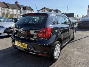 2017 Volkswagen Polo 1.2 Tsi Blue Motion Verified Miles Fresh Importfinance Avb in Black — image 5
