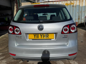 2011 Volkswagen Golf Plus 1.6 Tdi Se DSG Euro 5 5dr in Silver — image 4