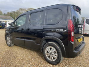 2025 Peugeot Rifter Wheelchair Accessible Vehicle 1.5 Rifter Standard Allure 1.5l Bluehdi 100 S&s [wav] in Black — image 4