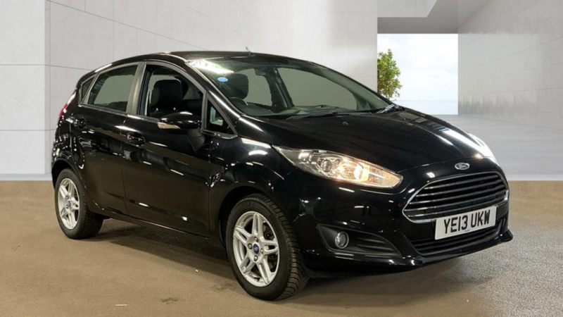 2013 Ford Fiesta 1.0t Ecoboost Zetec Hatchback 5dr Petrol Manual Euro 5 (s/s) (100 Ps) in Black — image 1