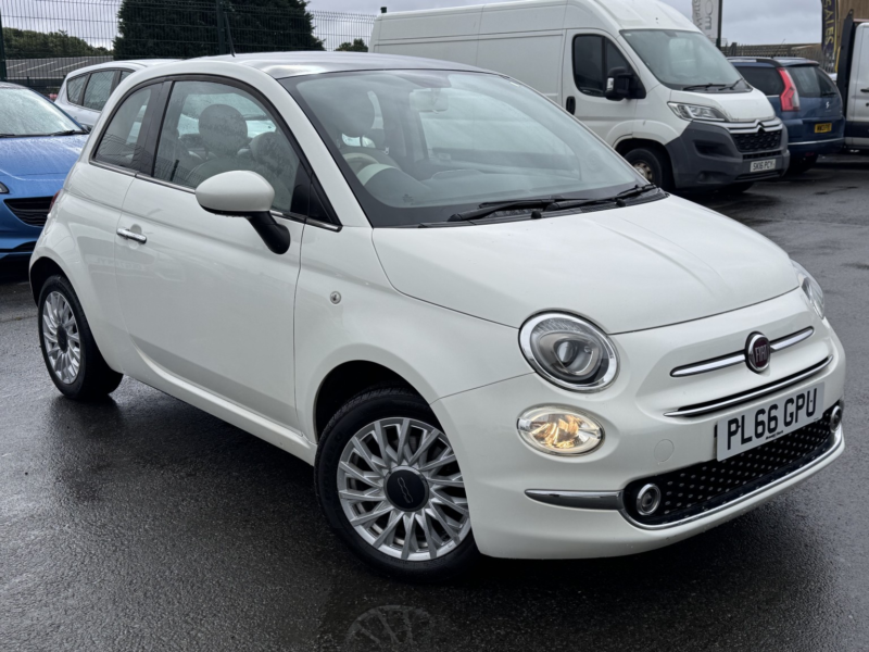 2016 Fiat 500 1.2 500 My16 1.2 69hp Lounge My16 in White — image 1