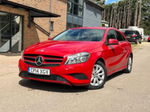 2014 Mercedes-Benz A Class 1.6 A180 Se Euro 6 (s/s) 5dr in Red — image 2