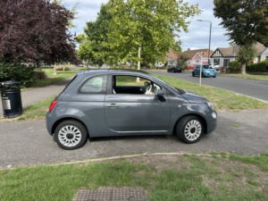 2021 Fiat 500 1.0 1.0 70hp Mild Hybrid Lounge in Grey — image 3
