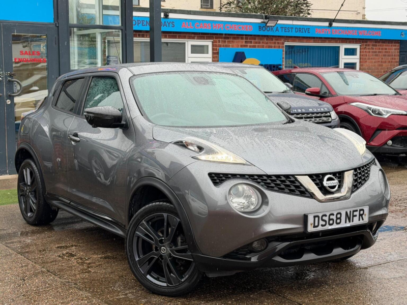 2018 Nissan Juke 1.6 Tekna Euro 6 5dr in Grey — image 1