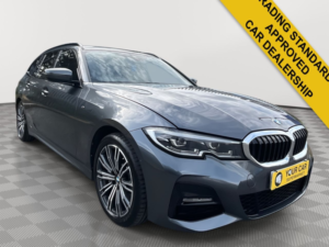 2021 BMW 3 Series 2.0 330e 12kwh M Sport Touring 5dr Petrol Plug-In Hybrid Auto Euro 6 (s/s) (292 Ps) in Grey — image 2